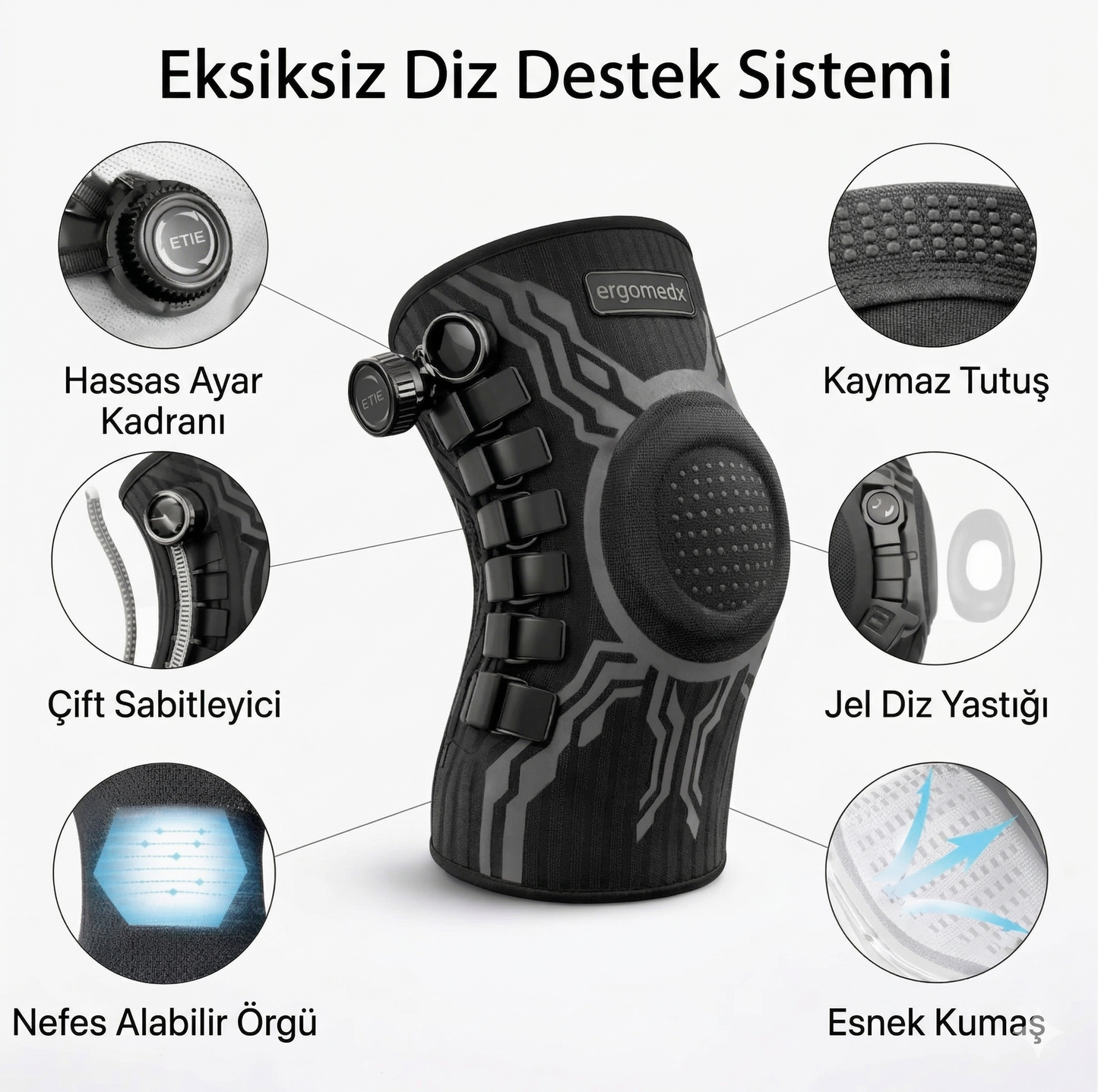 Ergomedx™ - Akıllı Diz Desteği